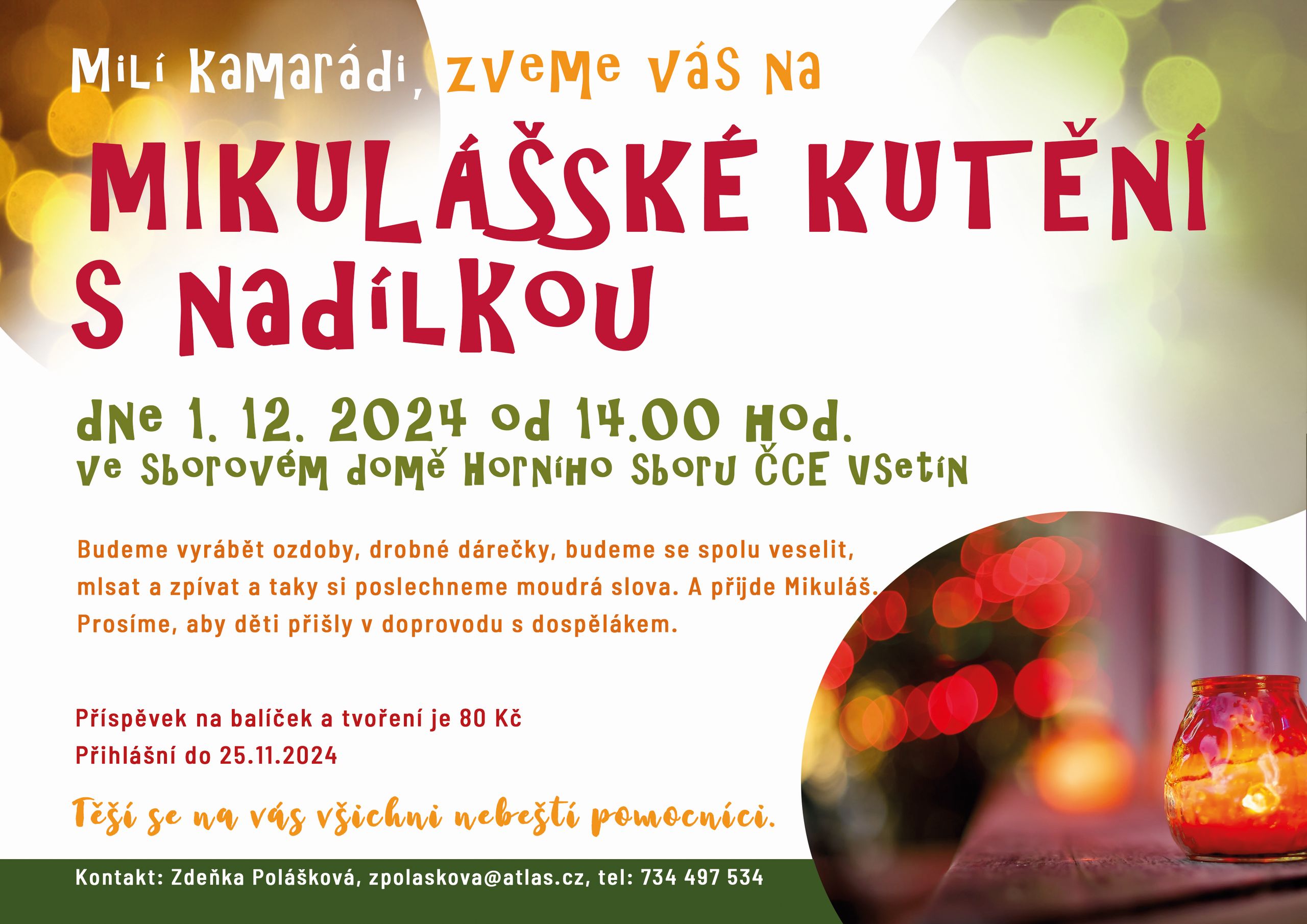 Pozvánka - Mikulášsské kutění 2024