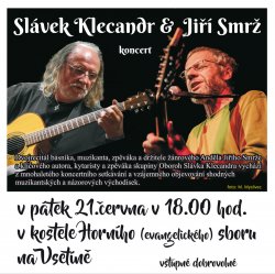 obrazek - Koncert Slávek Klecandr & Jiří Smrž